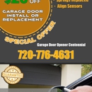 Garage Door Opener Centennial - Garage Doors & Openers