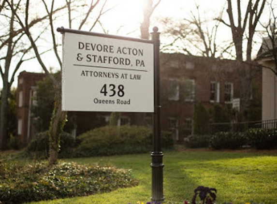 DeVore, Acton & Stafford, P.A. - Charlotte, NC