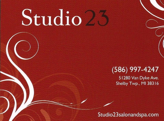 Studio 23 Salon and Spa - Shelby Township, MI