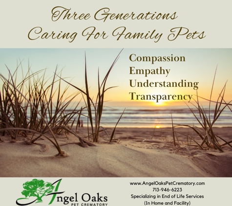 Angel Oaks Pet Crematory - Spring, TX