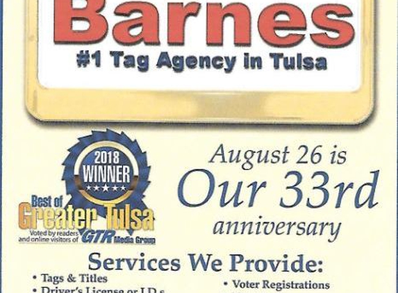 Barnes Tag Agency - Tulsa, OK