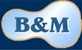 B & M Pools Logo