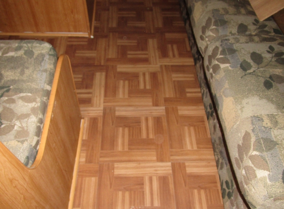 Campbell's Maintenance Service Mobile RV Repair - Austin, TX. Finished New Flooring