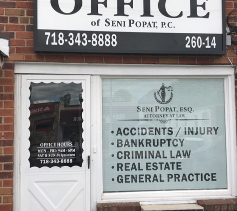 Law Office of Seni Popat, P.C. - Glen Oaks, NY