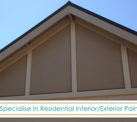 Peters Painting Improvements. We Specialise In Residential Interior/Exterior Painting