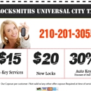Locksmiths Universal City - Locks & Locksmiths