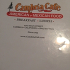 Cambria Cafe