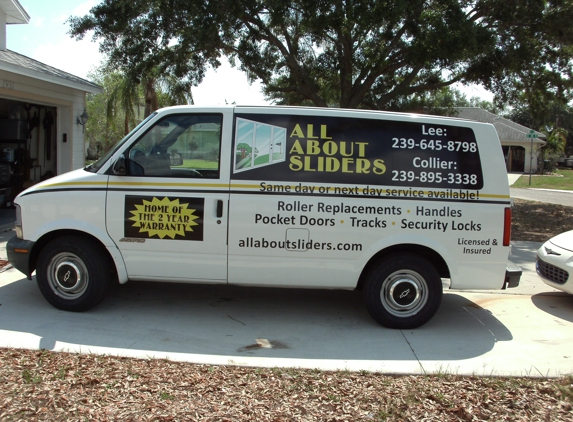 allaboutsliders patio door repairs - naples, FL