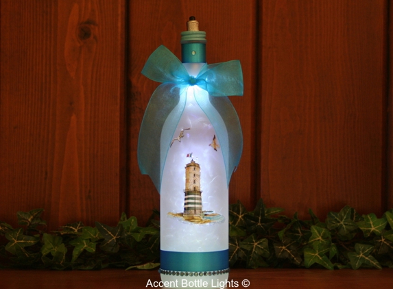 Accent Bottle Lights - Conneaut Lake, PA