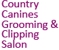 Country Canines Grooming Salon Logo