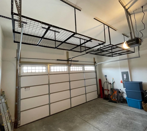 Bursha Interior Decorating LLC - Spartanburg, SC. Overhead Garage Storage Installation