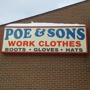 Poe & Sons Work Clothes