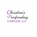 Christine's Proofreading Corner, LLC - Proofreading