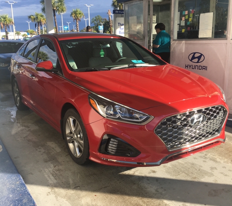 Westside Hyundai - Jacksonville, FL. 2019 Sonata getting detailed