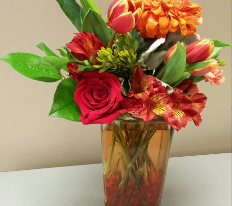 Keepsake Korner Flowers and Crafted Gifts/ Petals and Blooms - Fort Knox, KY. Fall is on the way! Fresh flower arrangement $39.95