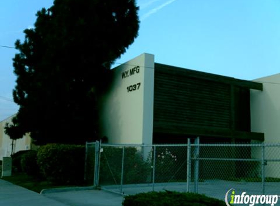 W Y Manufacturing Inc - Santa Ana, CA