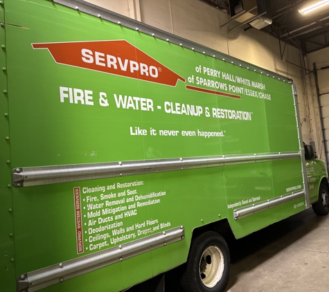 SERVPRO of Sparrows Point / Essex / Chase - Rosedale, MD