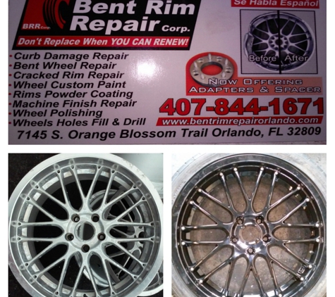 Bent Rim Repair Corp - Orlando, FL