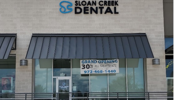 Sloan Creek Dental - Fairview, TX. Exterior view of Fairview dentist Sloan Creek Dental
