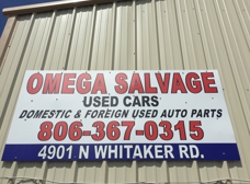 Omega Salvage Amarillo TX 79118