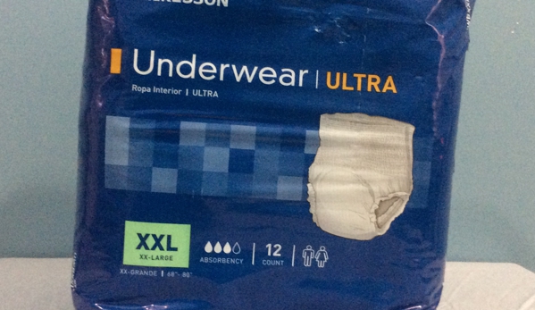 Vesretta Home Care & Supplies - Saint Albans, NY. Mc Kesson Disposable underwear