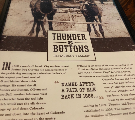 Thunder & Buttons II - Colorado Springs, CO