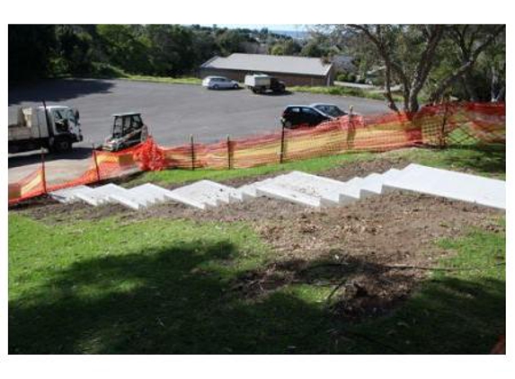 Fassone Concrete & Formwork Pty Ltd - Berkeley, NSW. Concrete Stair Construction