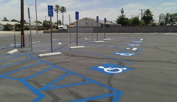 ACTION -  Parking Lot Striping - Riverside, CA