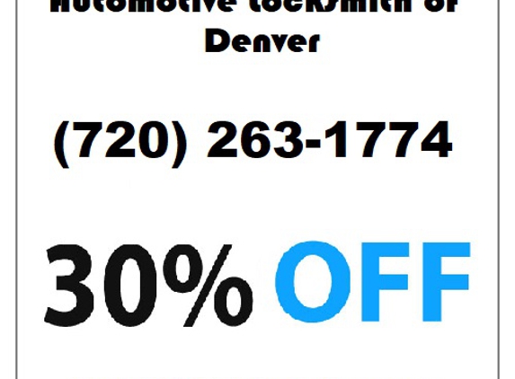 Automotive Locksmith of Denver - Denver, CO