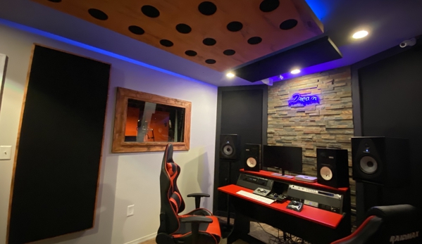 Maximus Music Records recording studio - Charlotte, NC. Phase 1 (studio C) Control room