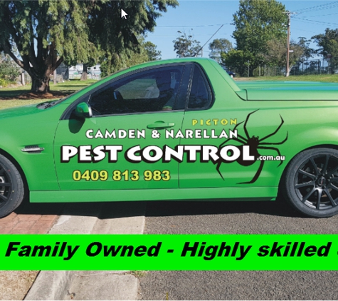 Camden & Narellan Pest Control. Local - Family Owned - Highly Skilled Staff