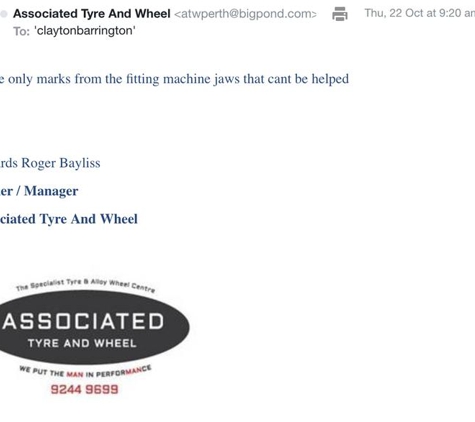 Associated Tyre & Wheel - Osborne Park, WA