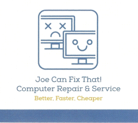 Joe Can Fix That!  Computer Repair & Service - Leominster, MA