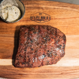 Aj's Pit Bar-B-Q-Steakhouse - Denver, CO. Flat Iron (8oz)

Tender and well-marbled with a classic beef taste.