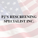 PJ's  Re-Screening - Windows-Repair, Replacement & Installation