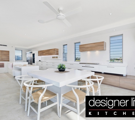 Designer Living Kitchens. For Professional Kitchen Renovations & Custom Joinery Innovative Designs