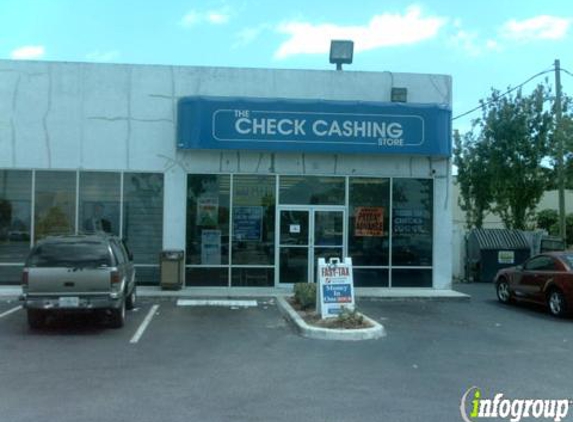 The Check Cashing Store - West Palm Beach, FL