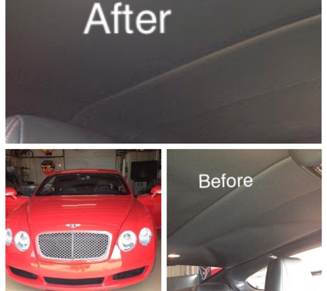 Quick Fix Headliners & Glass, LLC - Houston, TX. Bentley Headliner