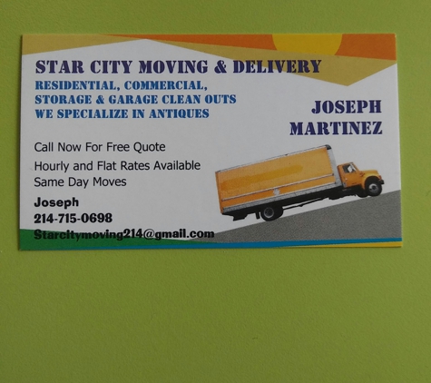 Star City Moving - Garland, TX