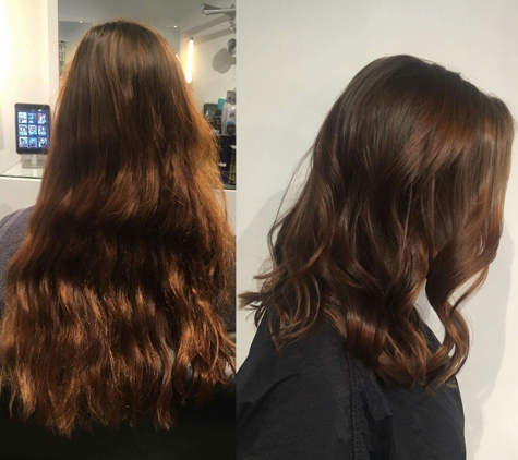 Tracy B Hair Studio - Atlanta, GA. Before and after pic.