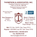 Thompson & Associates Inc - Consulting Engineers