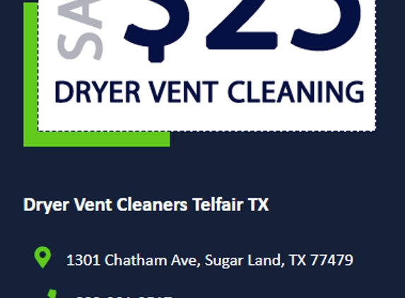 Dryer Vent Cleaners Telfair TX - Sugar Land, TX