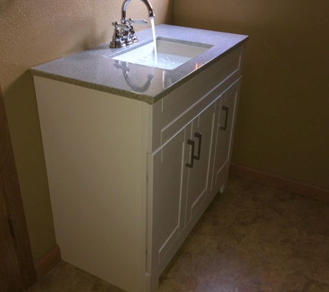 Handy Helpers - Grand Forks, ND. Vanity and faucet installation