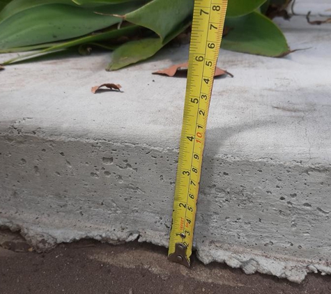 Mark Holstein Concreting - Booral, QLD. Would you continually drive a small car - or any car - over this ?