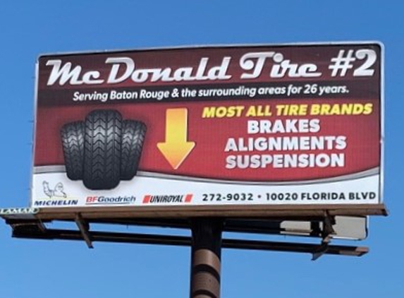 McDonald  Tire 2 LLC - Baton Rouge, LA