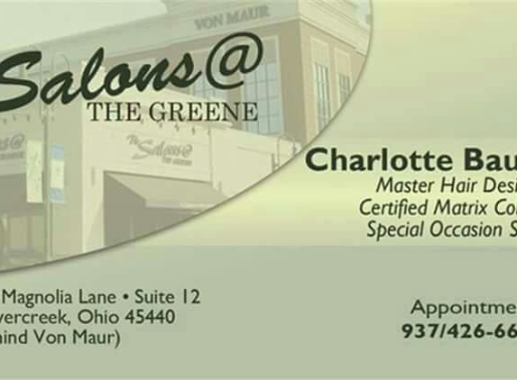 Charlotte Bauer Salons at the Greene - Dayton, OH