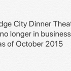 Dodge City Dinner Theater