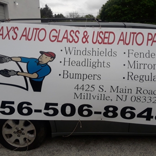 Maxs Auto Glass and Used Auto Parts - Millville, NJ