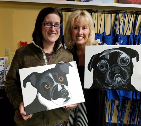 Paint the Town Studios, LLC - Cranston, RI. Paint Your Pet Paint Night