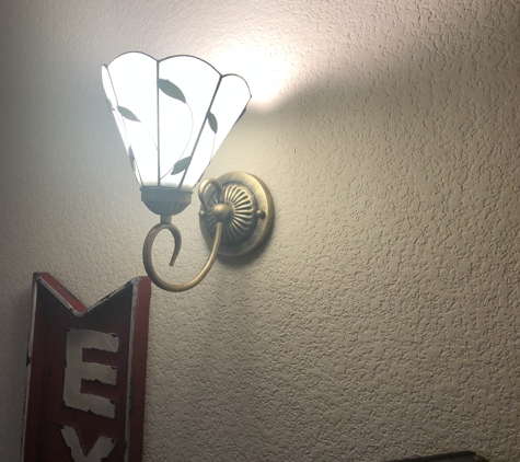 Absolute Electric LLC - Burleson, TX. Re-wired correctly antique light I installed
